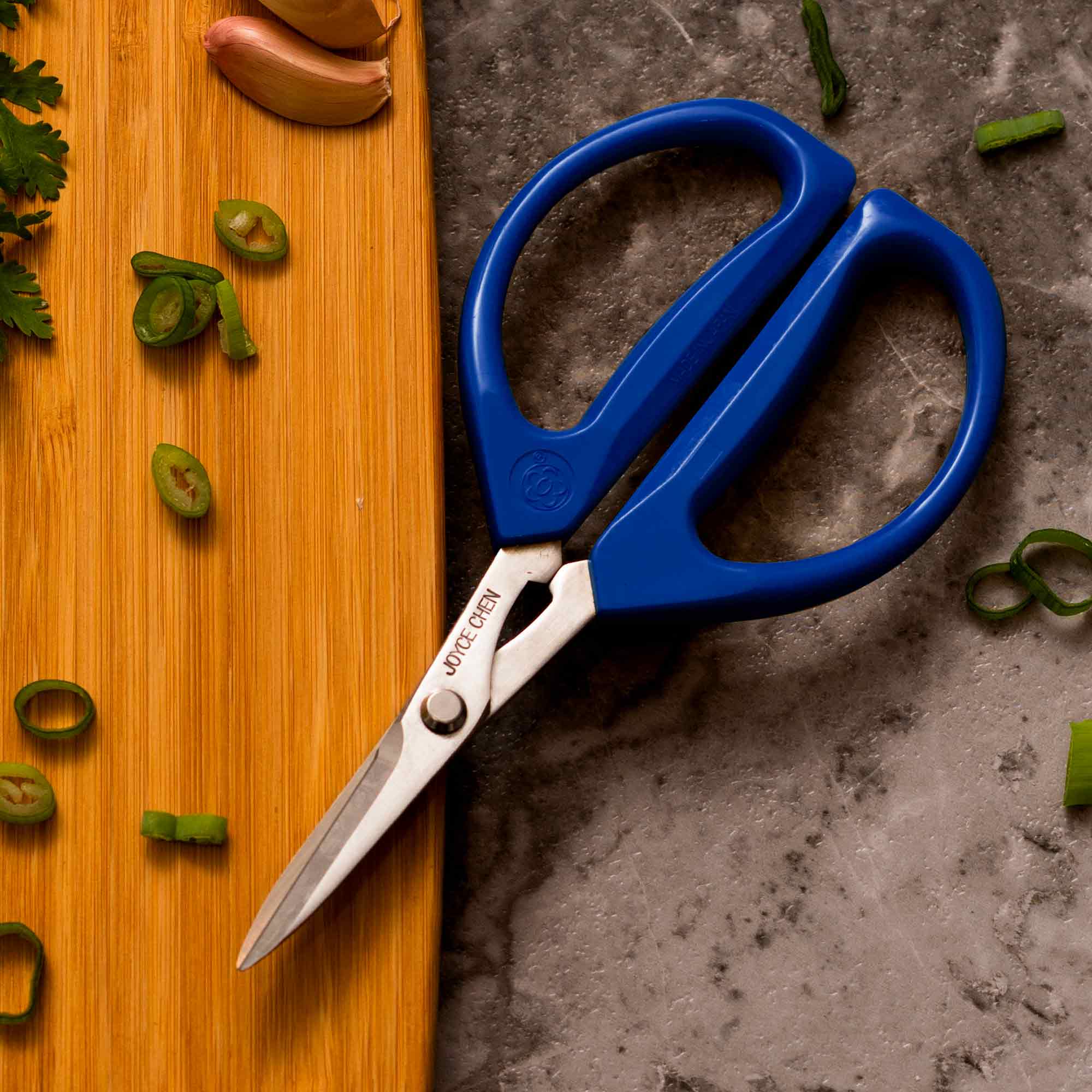 2 Pack - Original Unlimited Kitchen Scissors with Blue Handles - Image 5