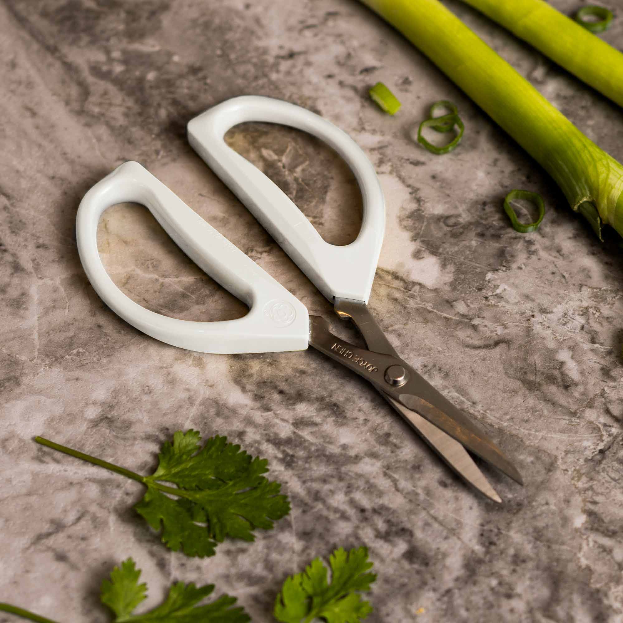 2 Pack - Original Unlimited Kitchen Scissors with White Handles - Image 6