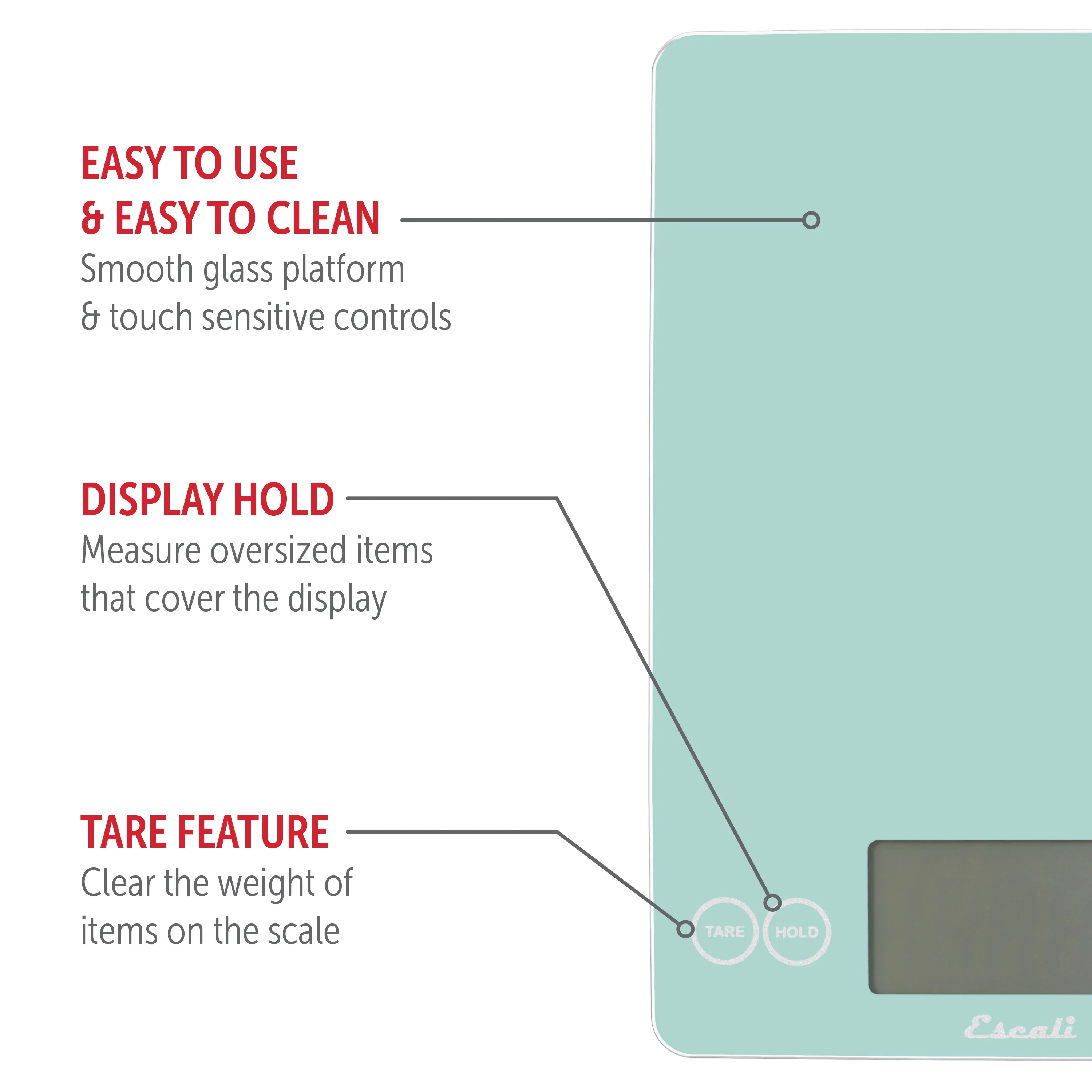 Arti Classic Glass Kitchen Scale - Image 16