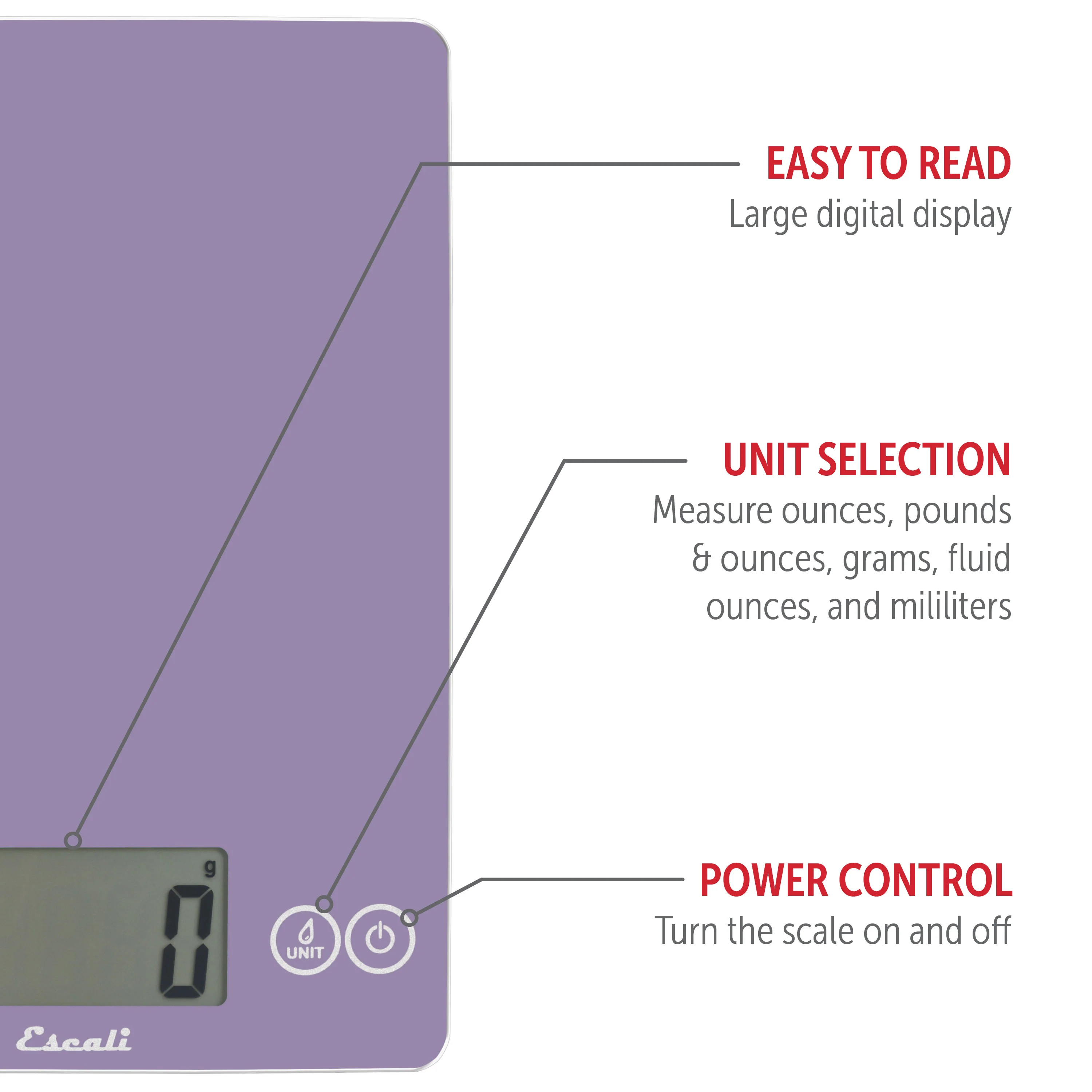 Arti Classic Glass Kitchen Scale - Image 23