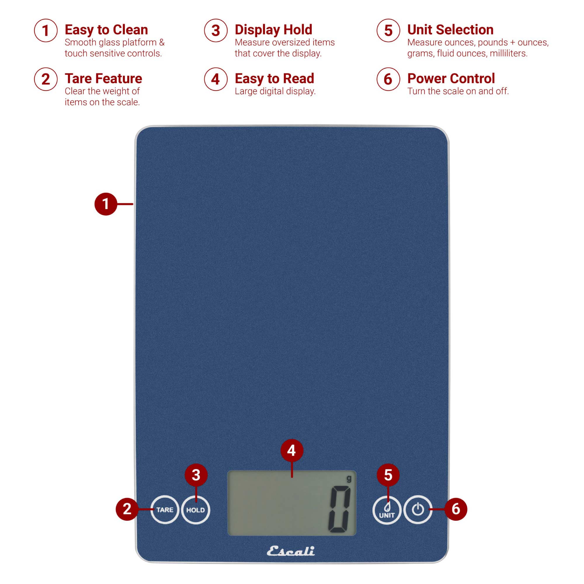 Arti Glass Kitchen Scale - Image 34