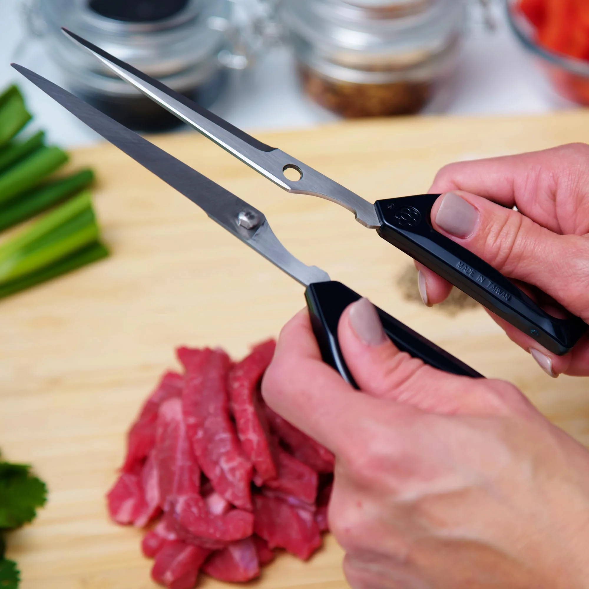 Deluxe Unlimited Kitchen Scissors, 8" - Dark Navy - Image 3