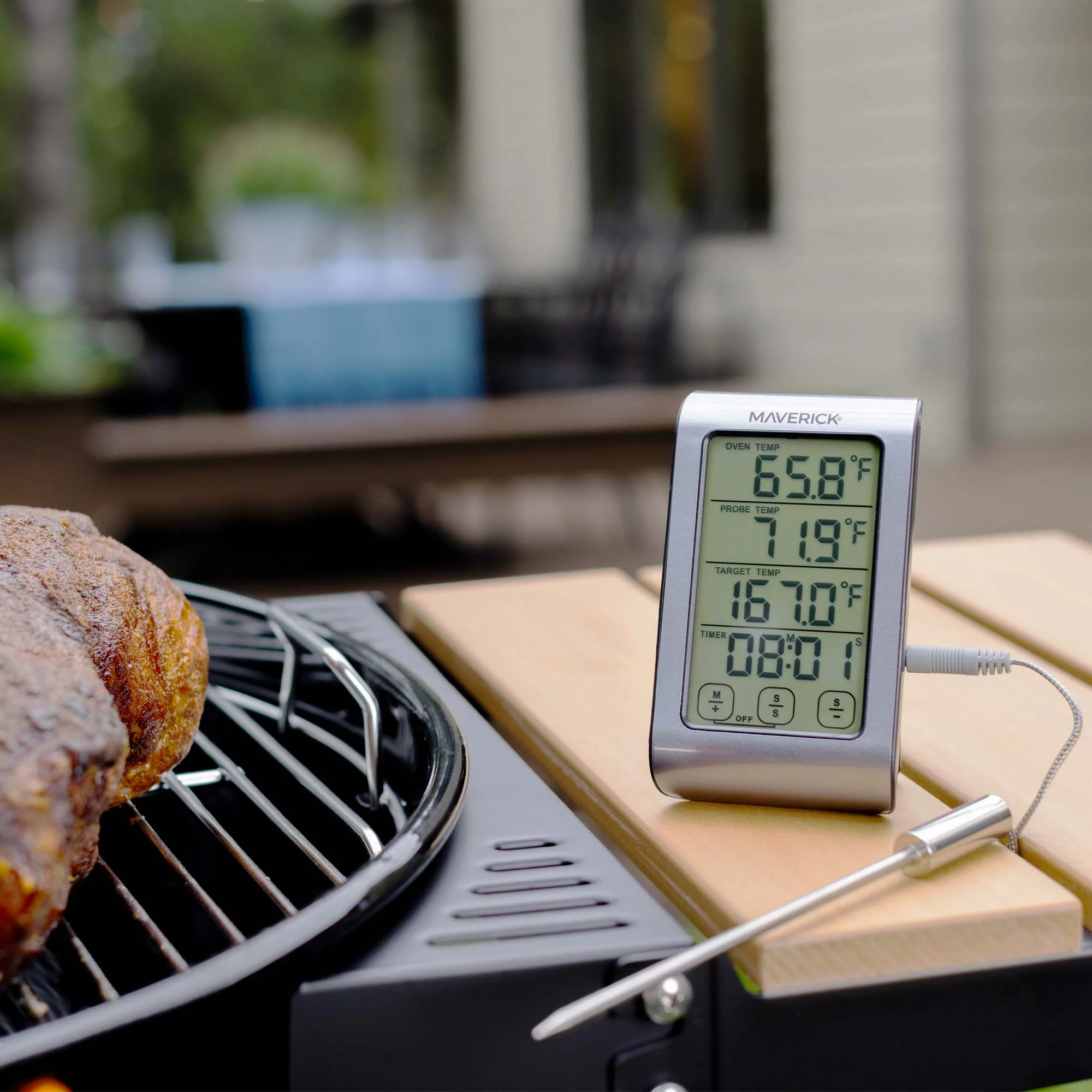 Dual Sensor Touch Screen Oven & Meat Thermometer - Image 3