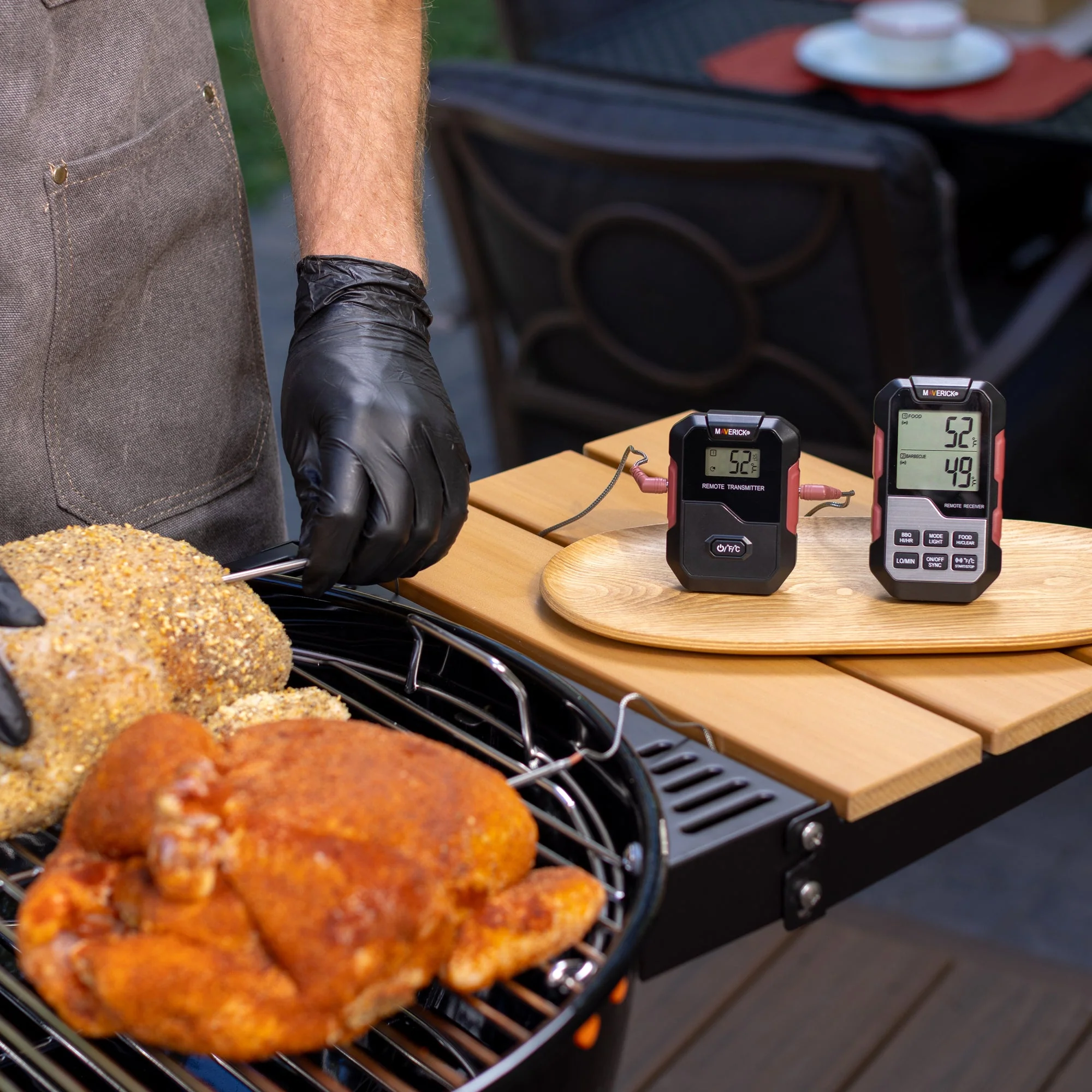 Extended Range Professional Wireless Thermometer and Timer, Dual Probe - Image 3