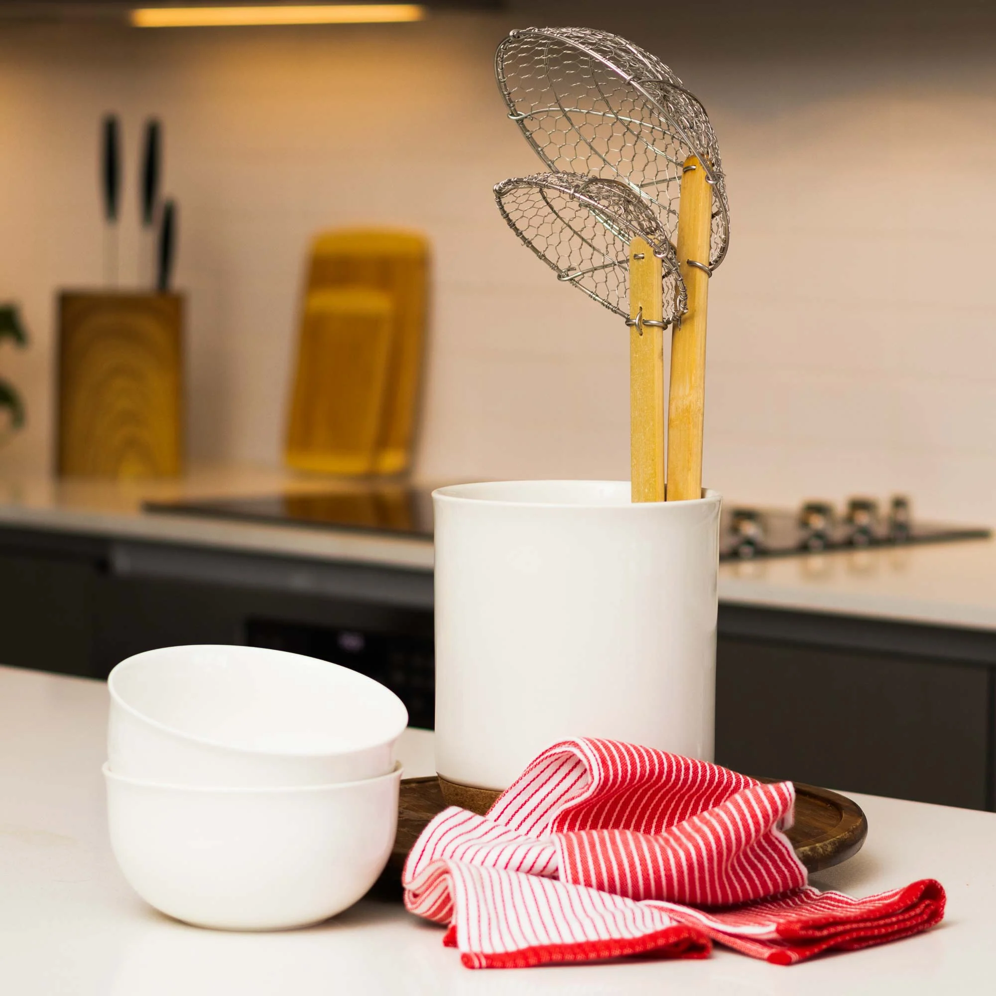 Stainless Steel Spider Strainer, 5-Inch - Image 5