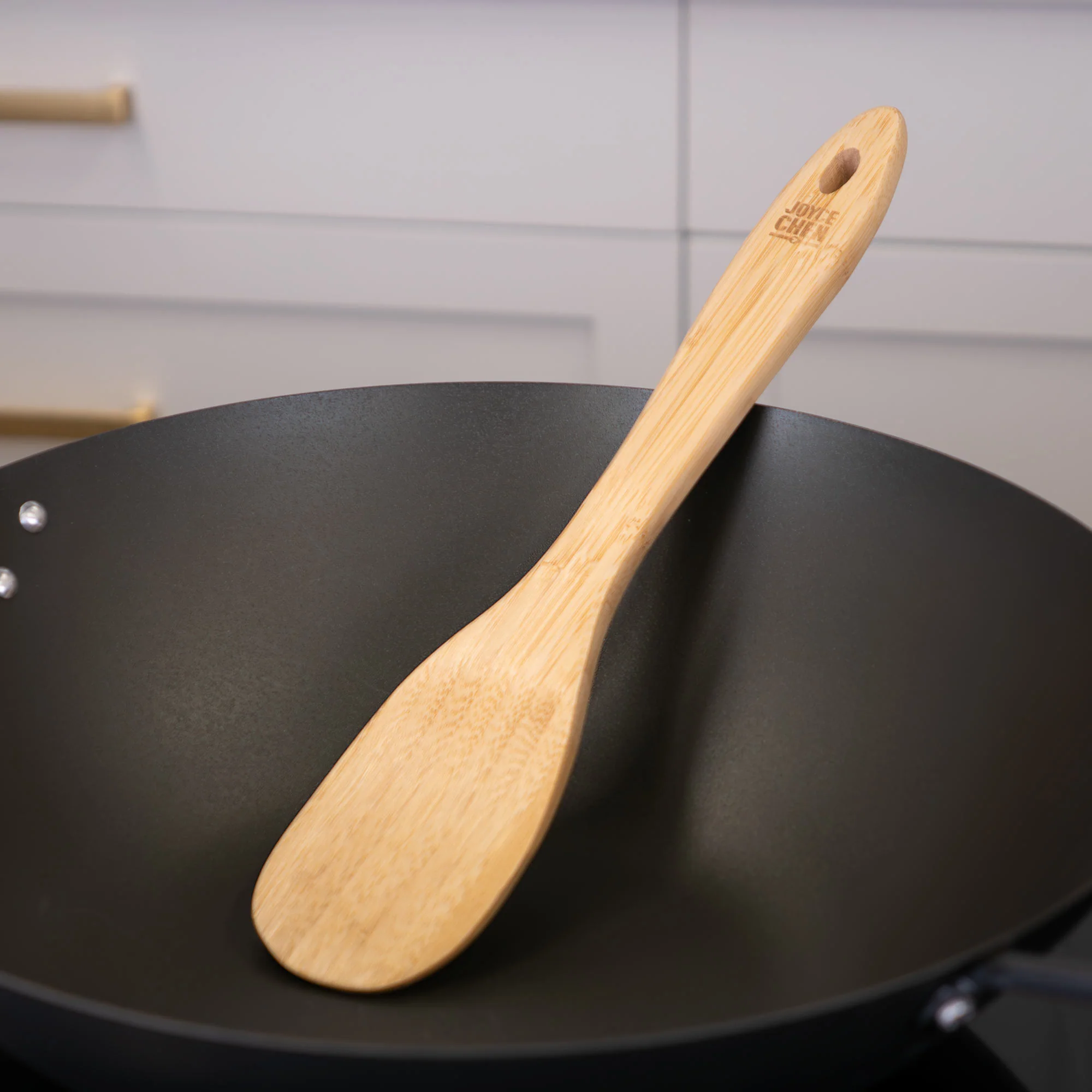 All-Purpose Burnished Bamboo Spatula, 13-Inch - Image 6