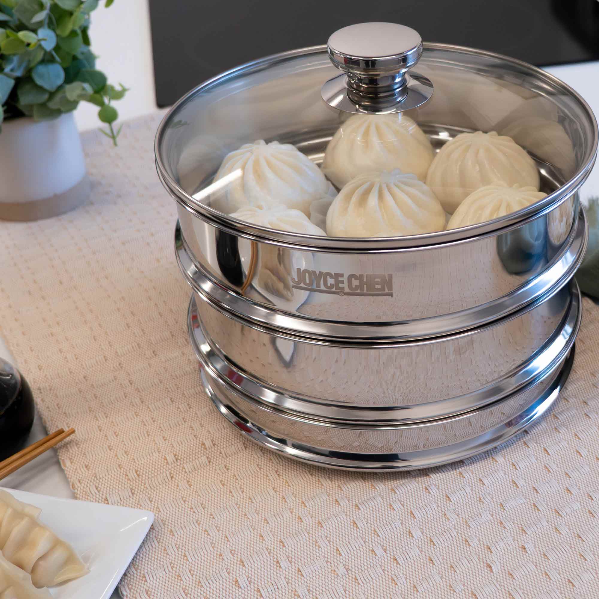 2-Tier Stainless Steel Steamer, 10-inch - Image 5