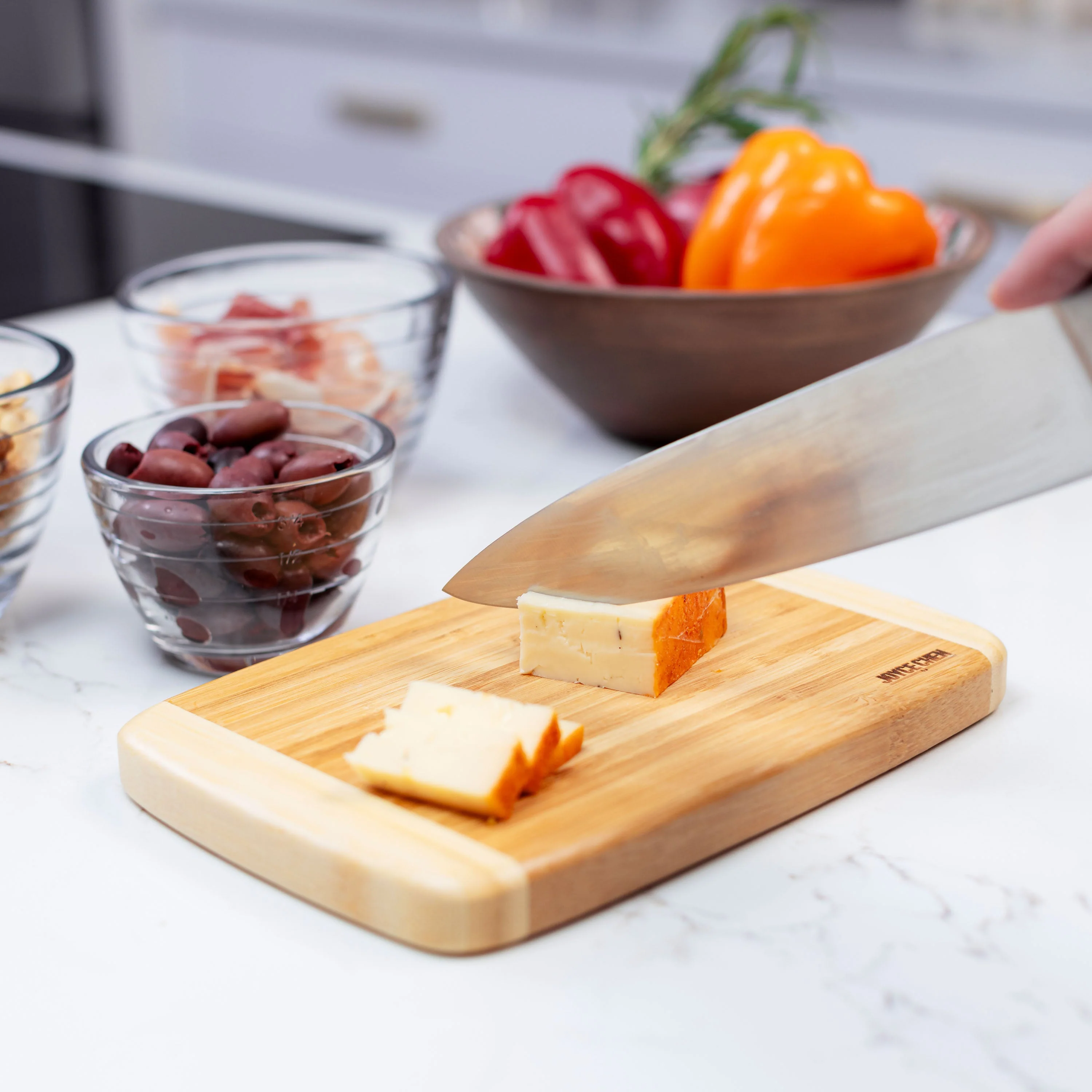 Burnished Bamboo Cutting Board Bundle, 5 pack - Image 11