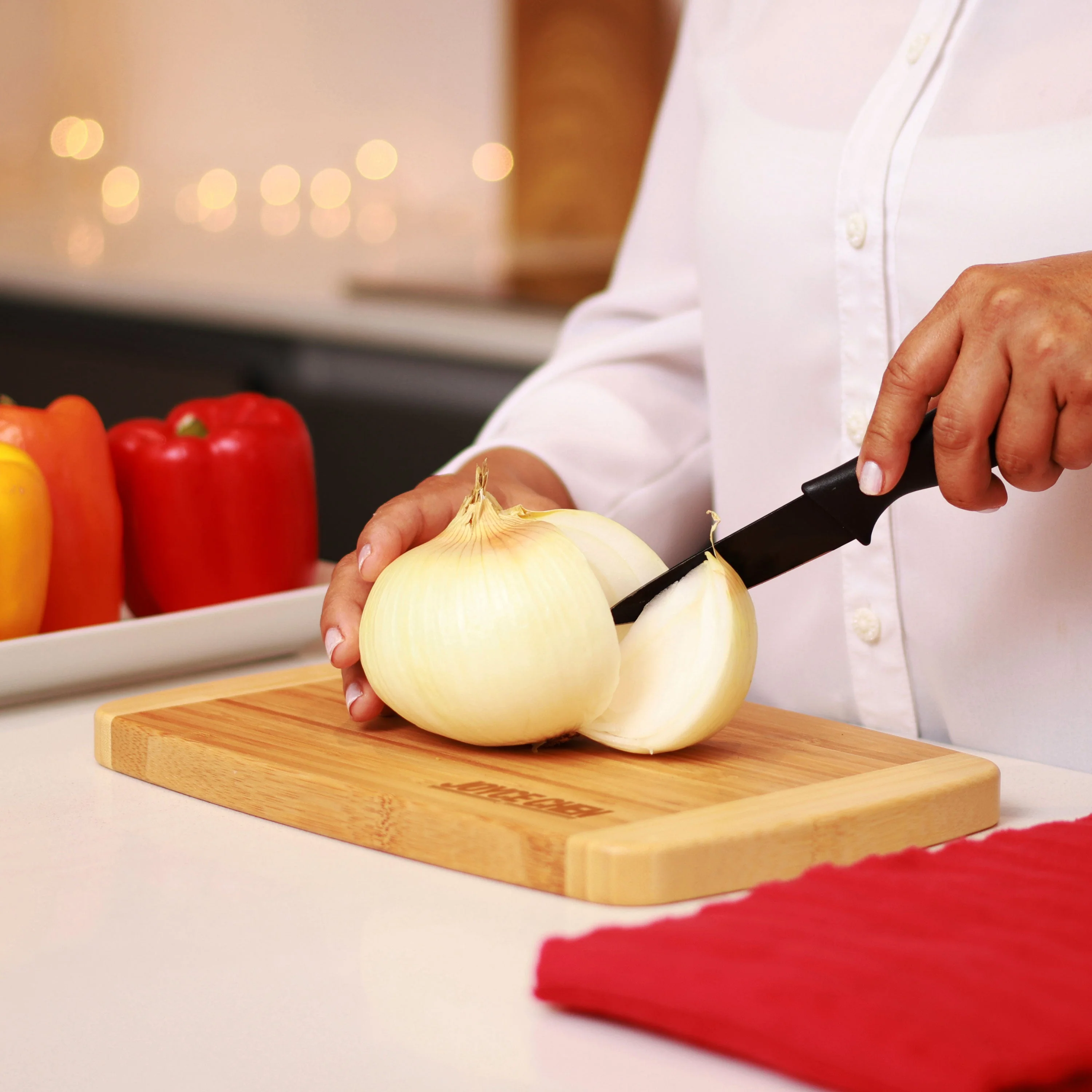Burnished Bamboo Cutting Board Bundle, 5 pack - Image 9