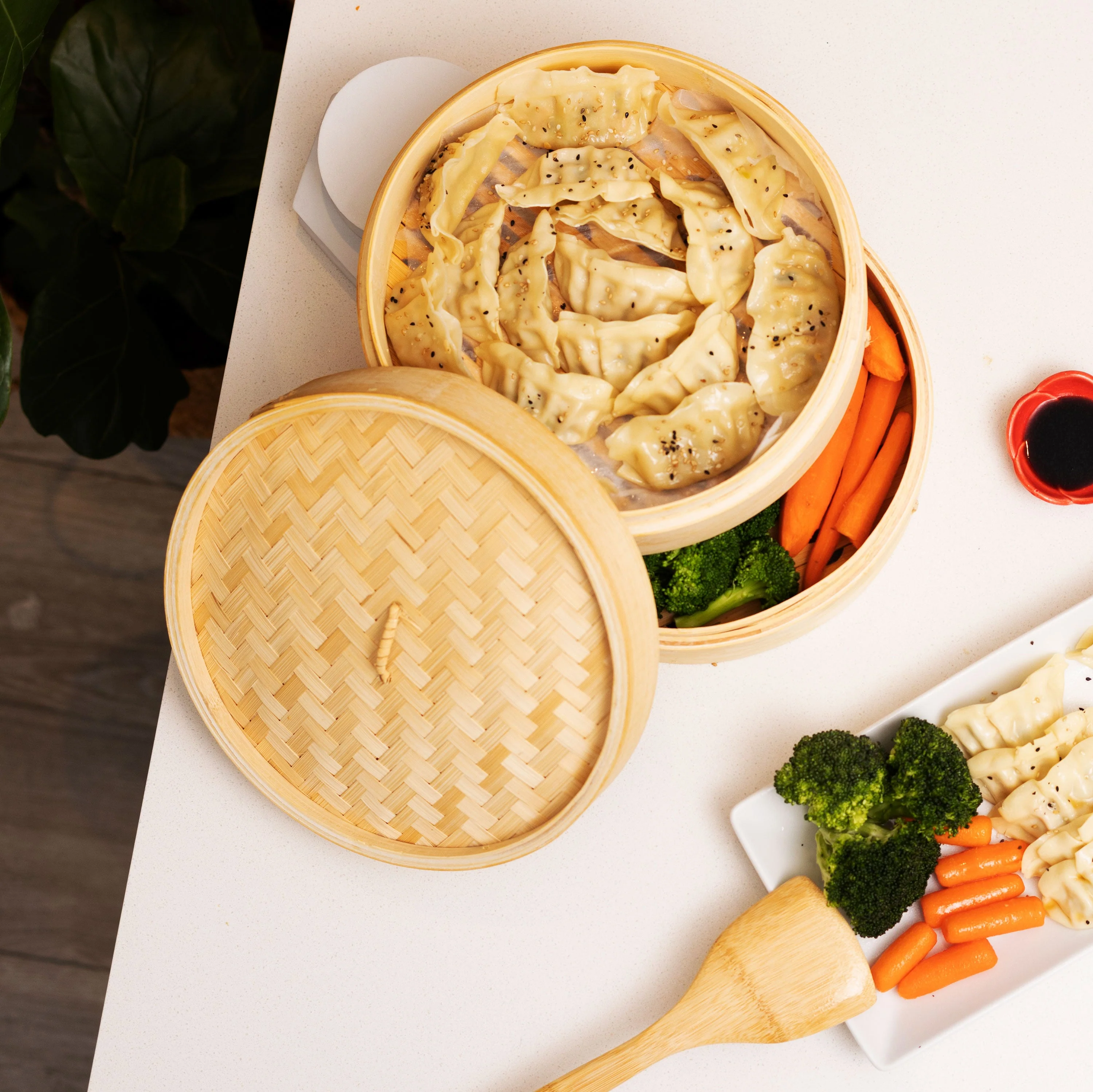 Professional Series Uncoated 14" Wok Bundle, 12 piece - Image 7