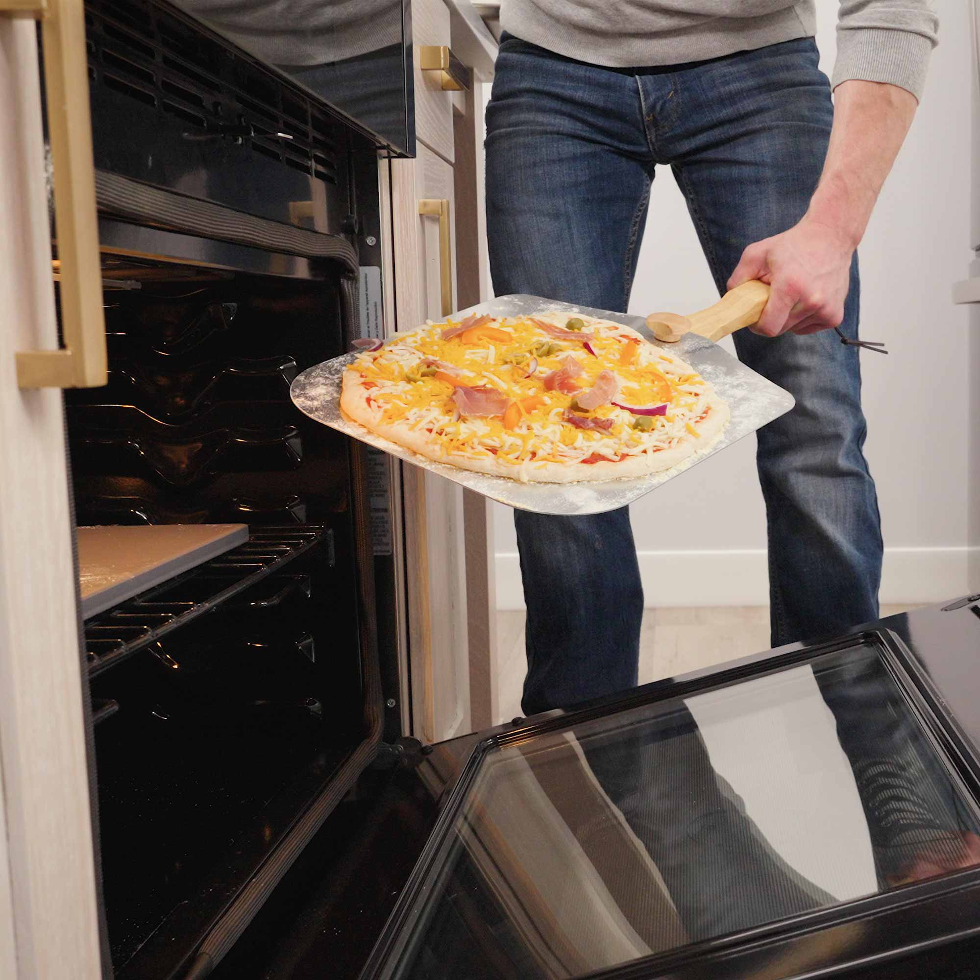 Pizza Peel with Folding Handle, 12x14-Inch - Image 4