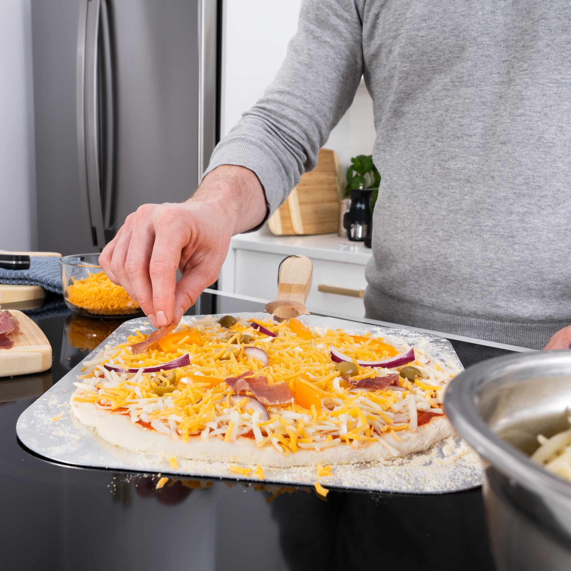 Pizza Peel with Folding Handle, 12x14-Inch - Image 6