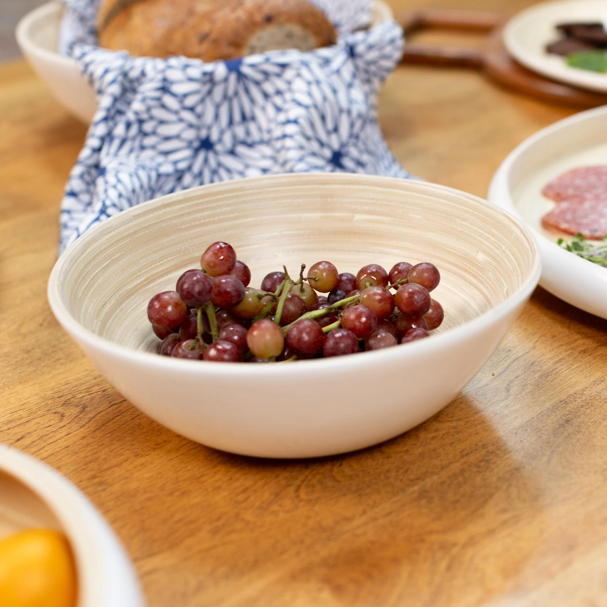 Lexa Bamboo 3-Piece Bowl Set, 12, 10, 8 Inch - Image 26
