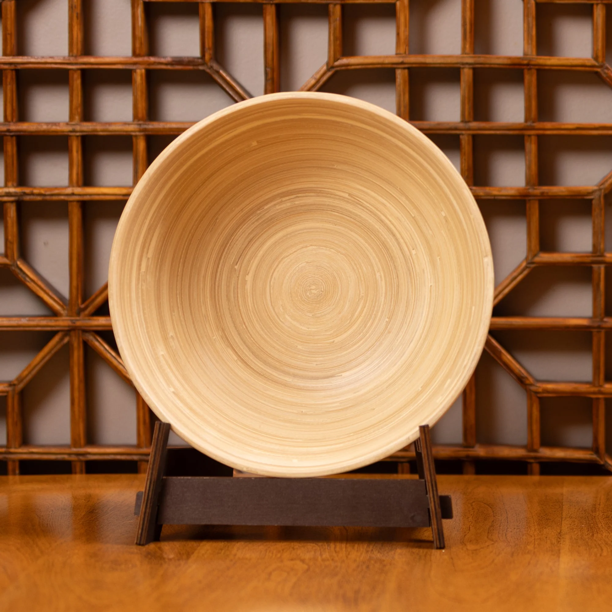 Lexa Bamboo 3-Piece Bowl Set, 12, 10, 8 Inch - Image 6
