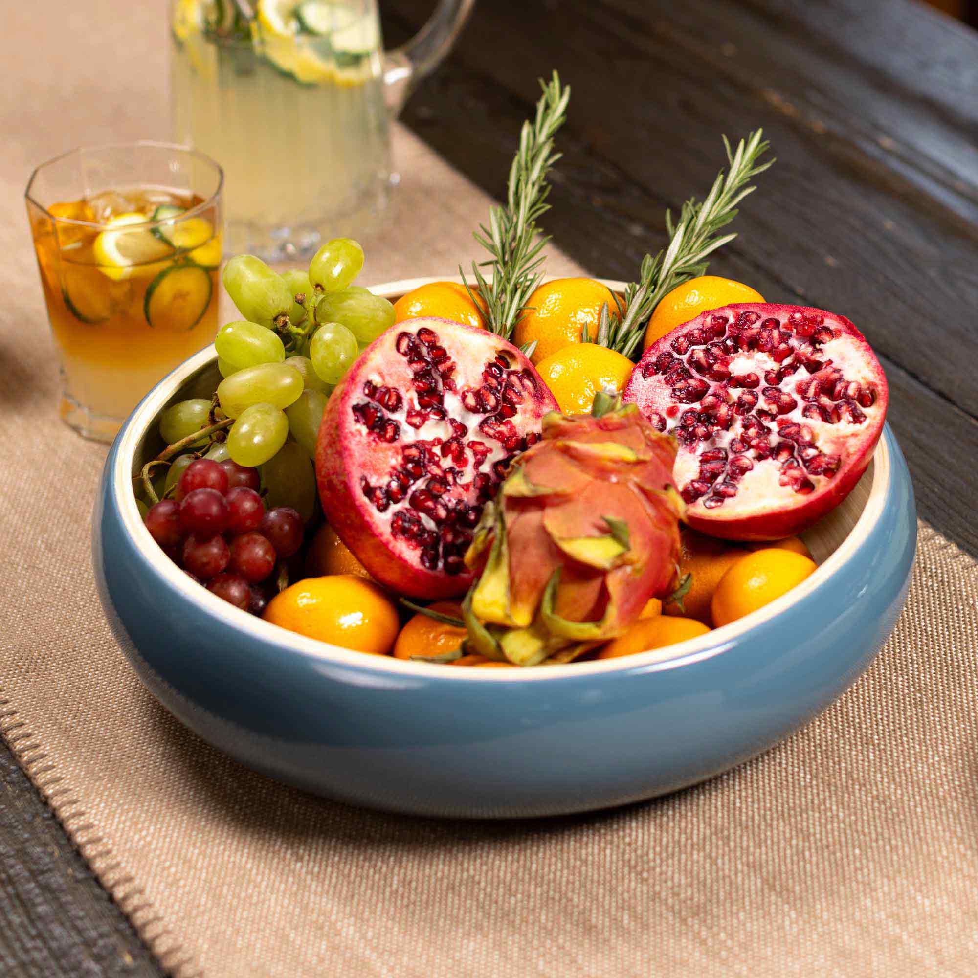 Lexa Bamboo Fruit Bowl, 12 Inch - Image 22