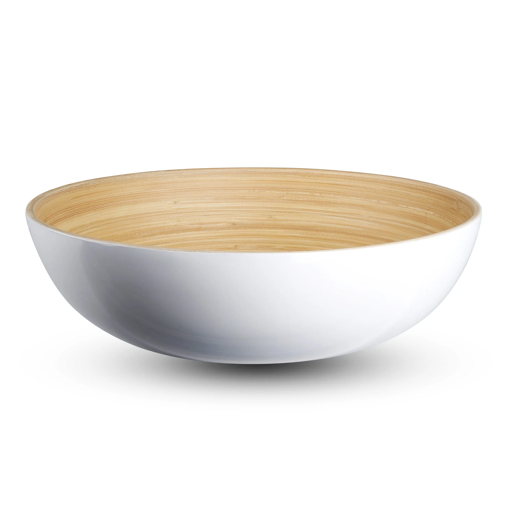 Lexa Bamboo Salad Bowl, 12 Inch - Image 7