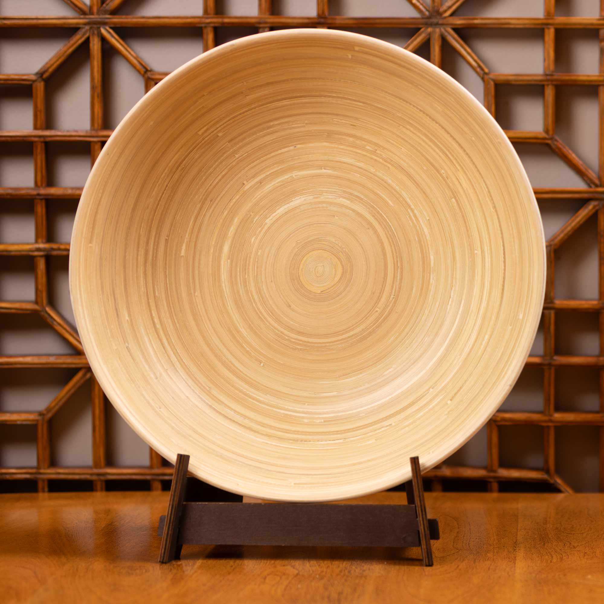 Lexa Bamboo Salad Bowl, 14 Inch - Image 17