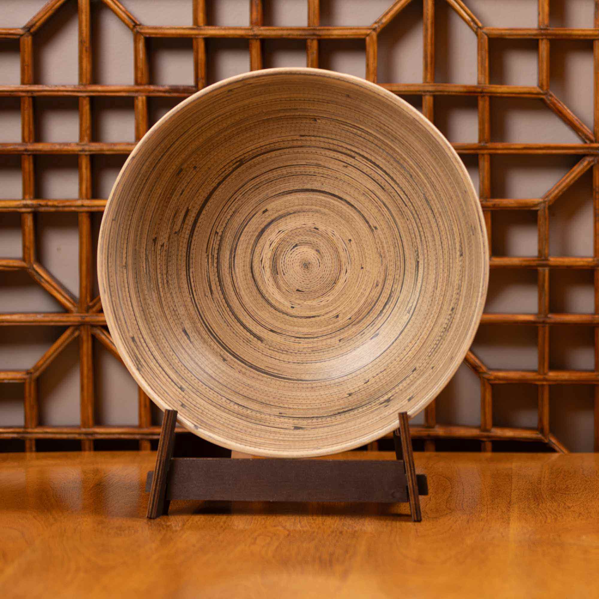 Lexa Bamboo Salad Bowl Set, 12 Inch - Image 17