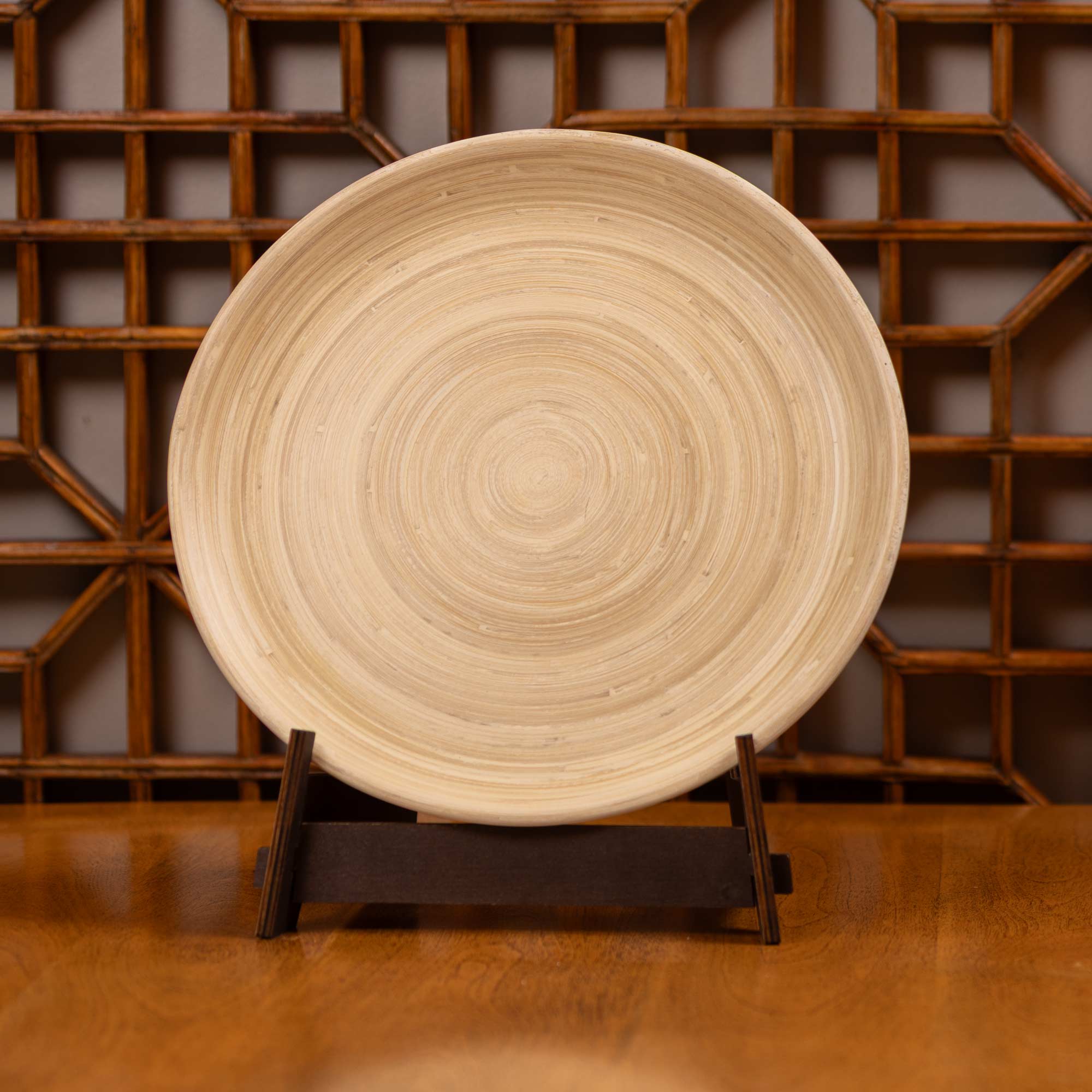 Lexa Bamboo Serving Plate Set, 12 Inch - Image 9