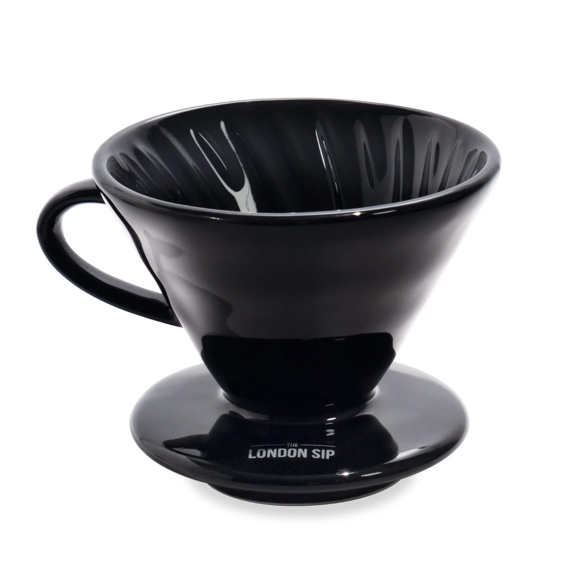 Ceramic Coffee Dripper, Black - Image 5