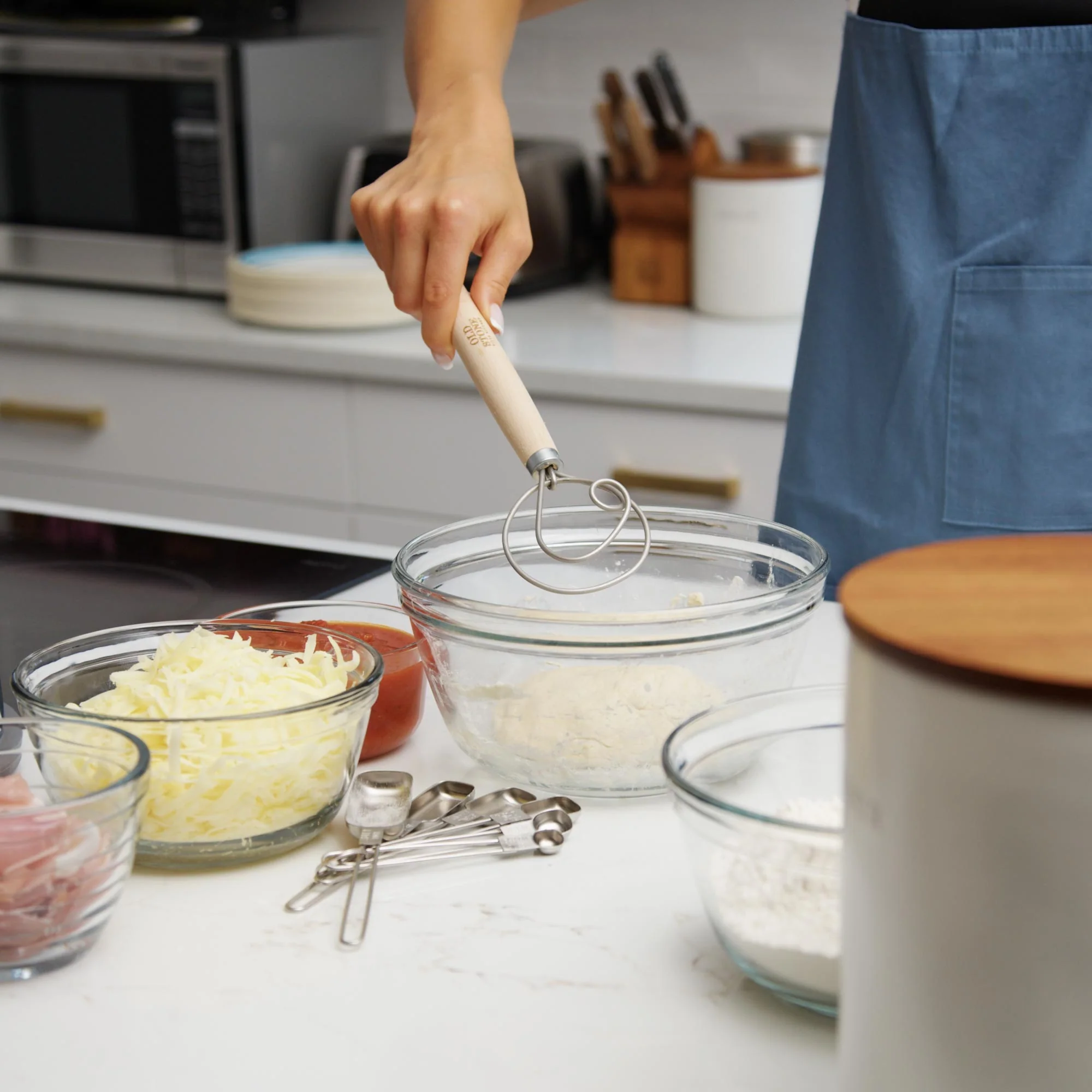 Dough Whisk, 11.5-Inch - Image 6
