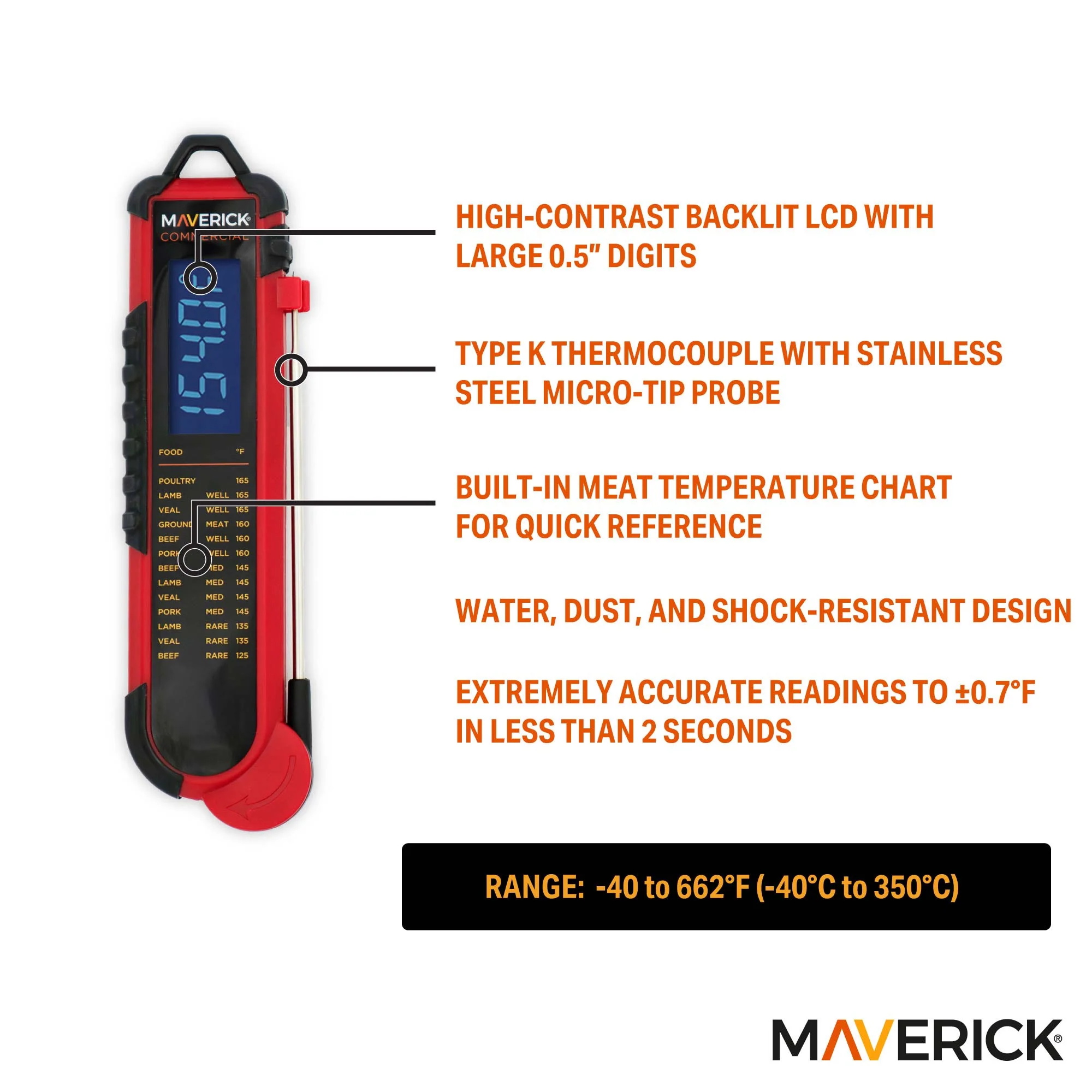 Pro-Temp Professional Thermocouple Thermometer - Image 12