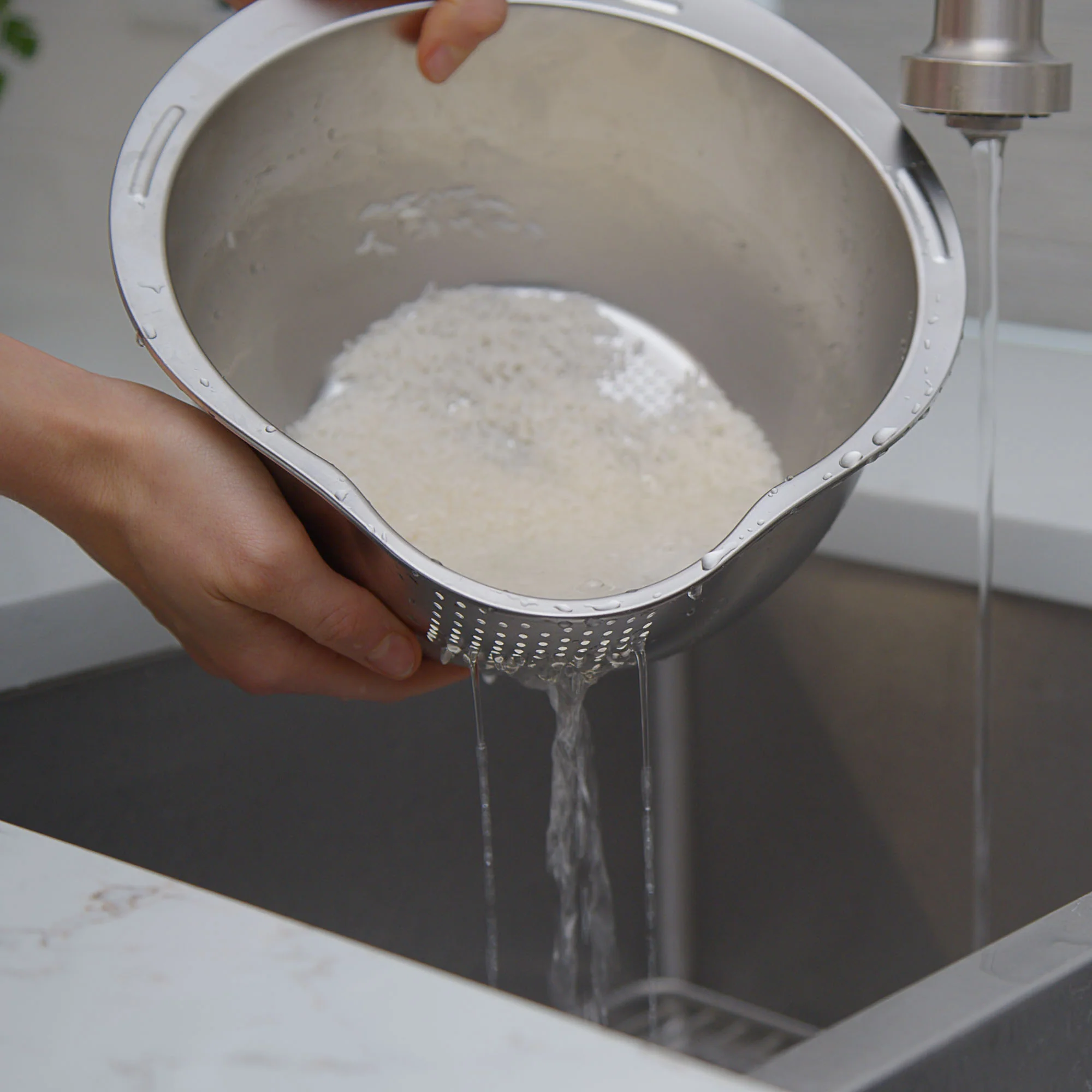 Rice Washer & Colander - Image 4
