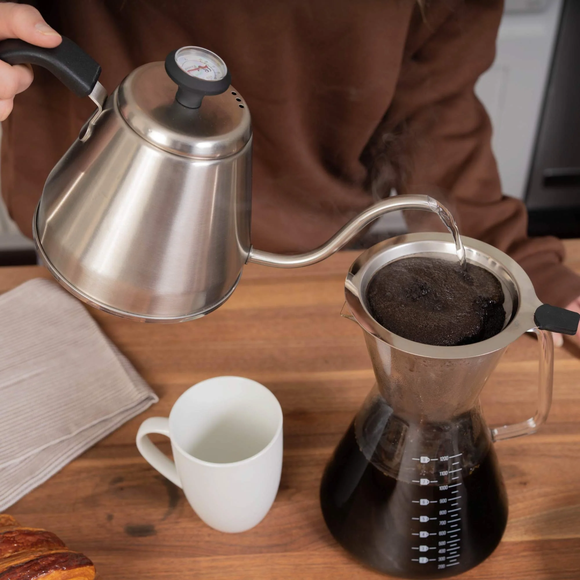 Stainless Steel Goose Neck Kettle - Image 6