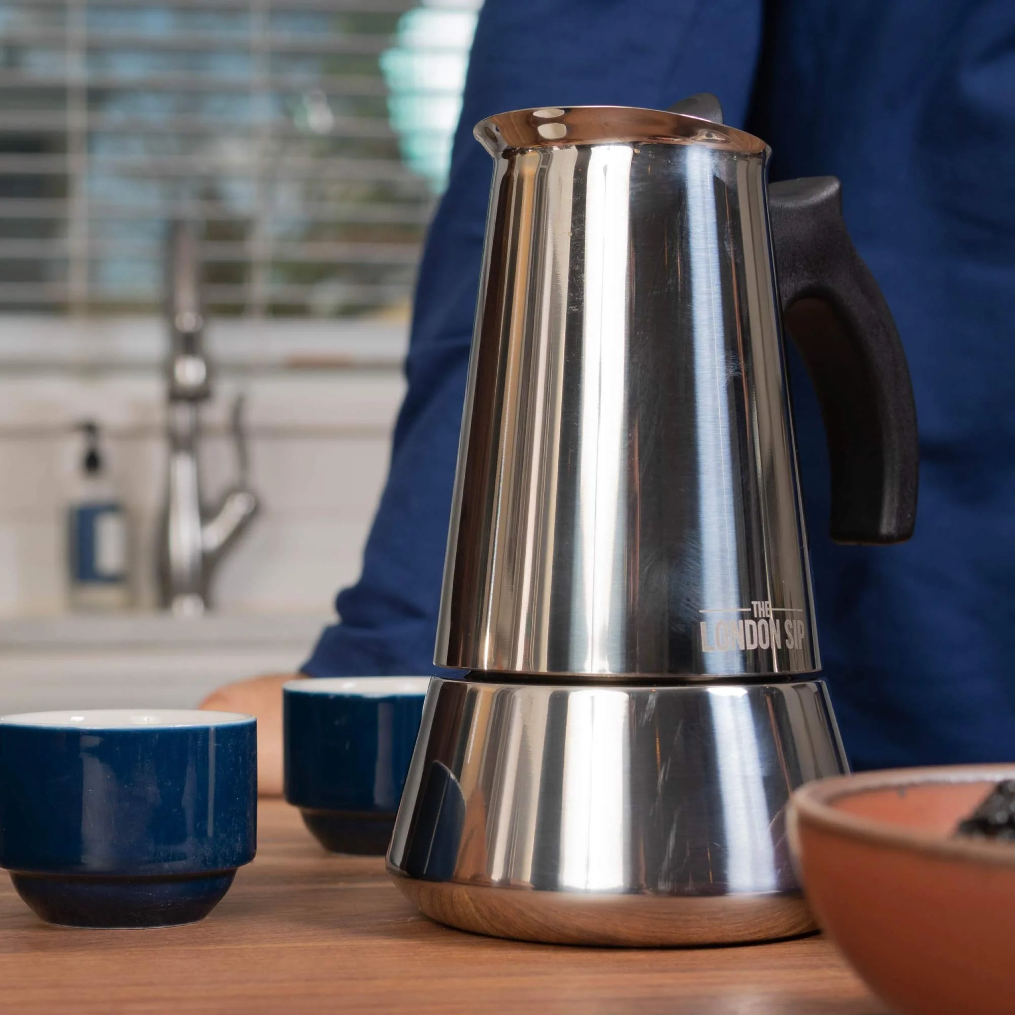 Stainless Steel Stovetop Espresso Coffee Maker - Image 11
