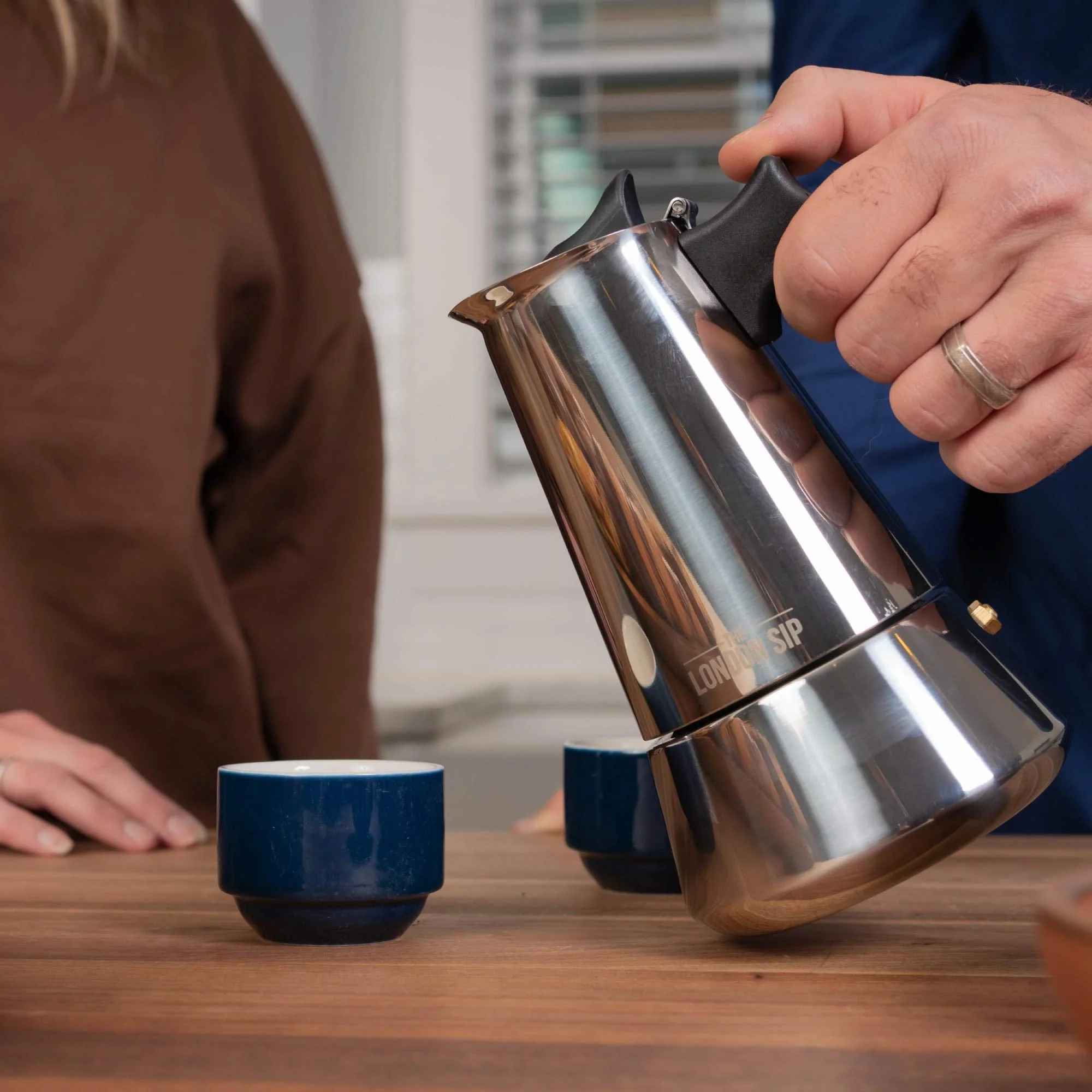 Stainless Steel Stovetop Espresso Coffee Maker - Image 12