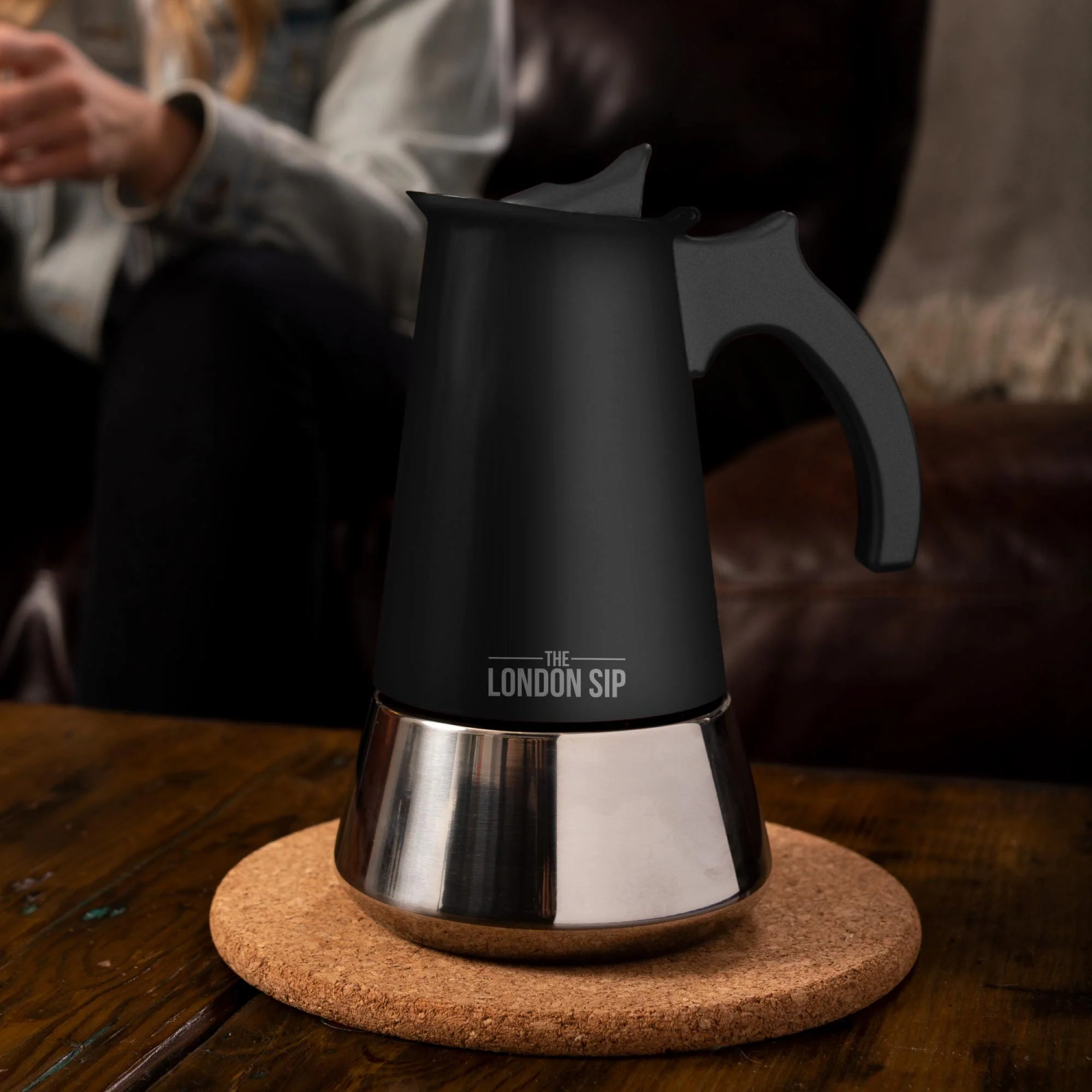 Stainless Steel Stovetop Espresso Coffee Maker - Image 3