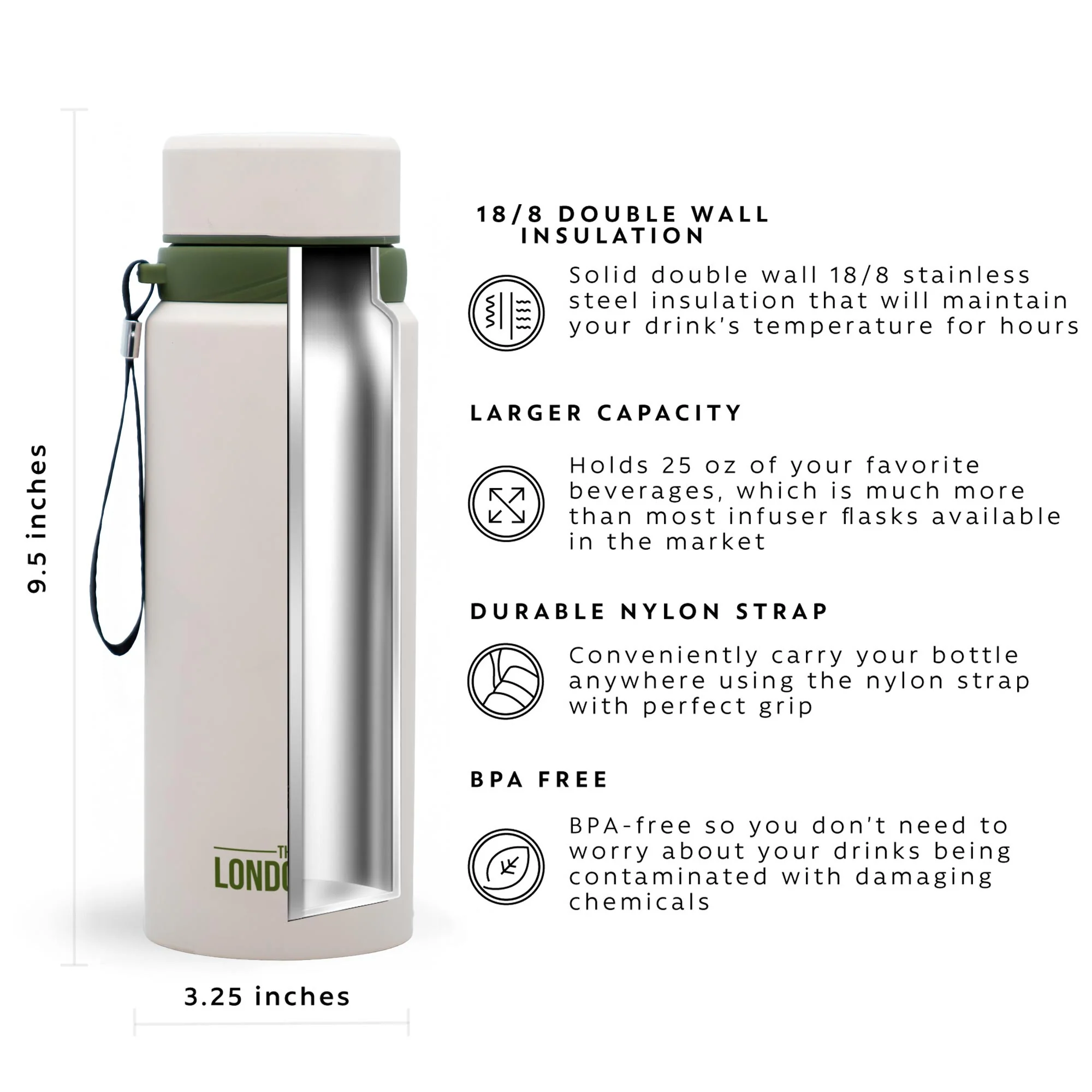 Tea Infuser Bottle - 25 Ounce - Image 29