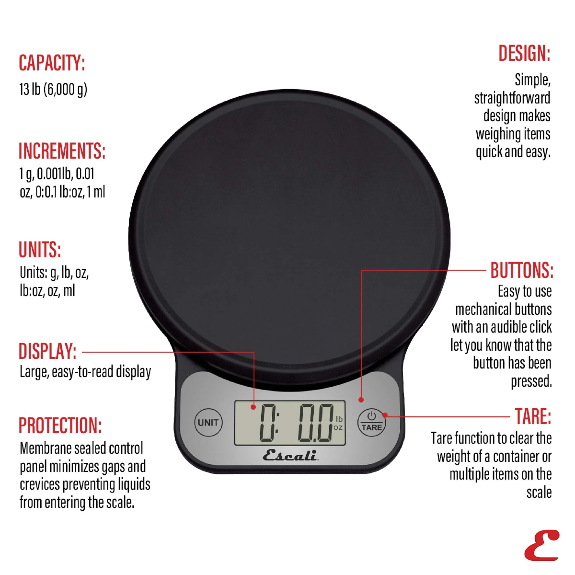 Telero Digital Kichen Scale - Image 2
