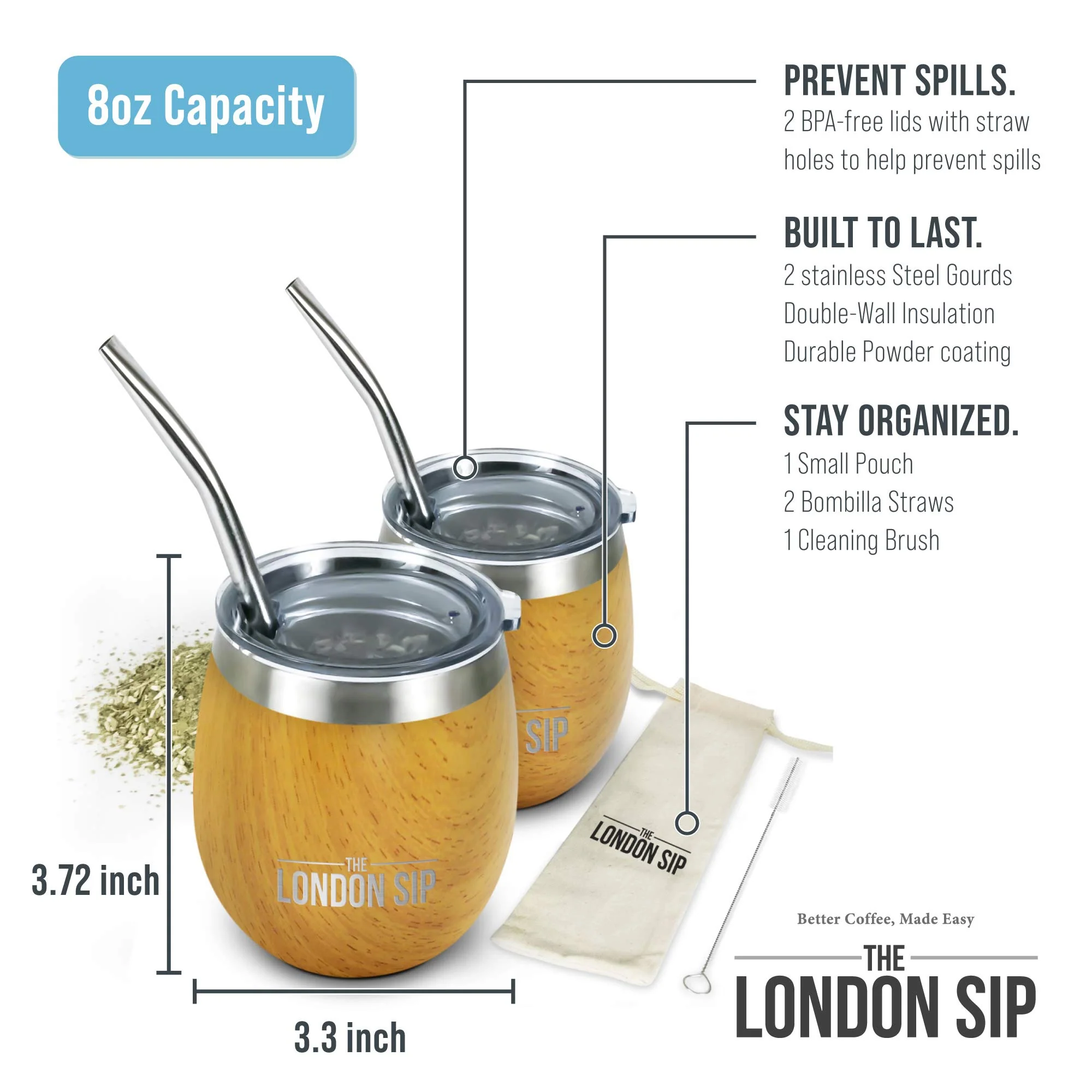 Yerba Mate Cup Set - Image 12