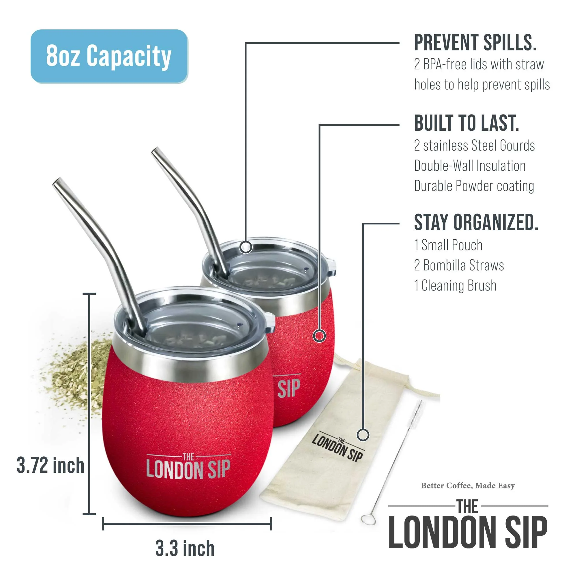 Yerba Mate Cup Set - Image 28