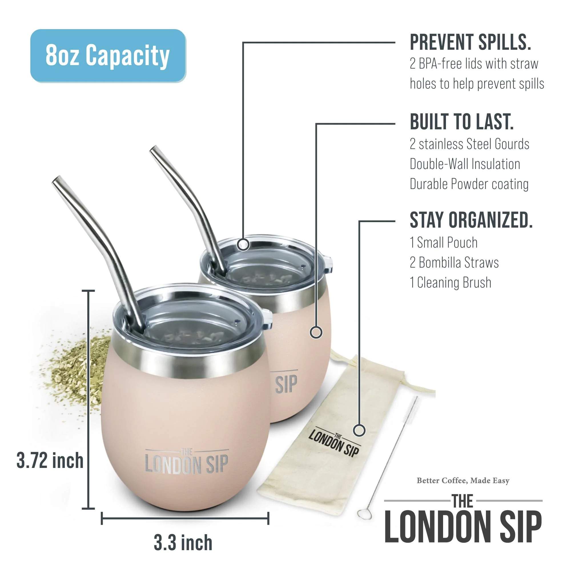 Yerba Mate Cup Set - Image 33